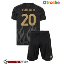 Otroške Nogometnih dresov Juventus Andrea Cambiaso #20 Tretji 2026-27 Kratki rokavi (+ hlače)